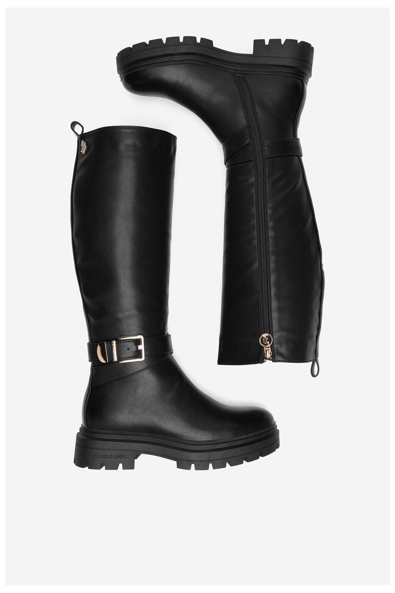 Cizme U.S. POLO ASSN. ALICJA001W/DY1 NEGRU