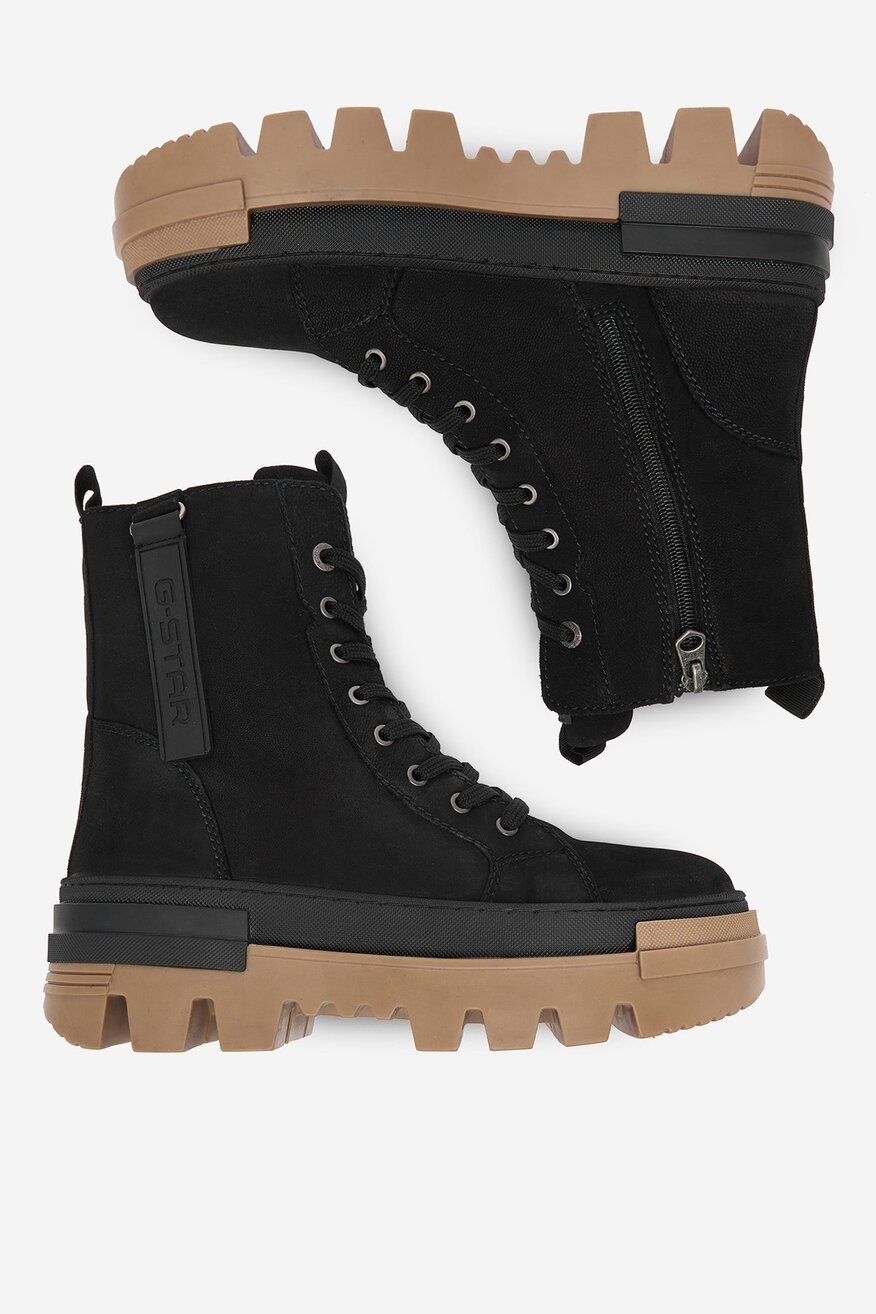 G-STAR RAW - Trzewiki zamszowe ocieplane - 5906751406892