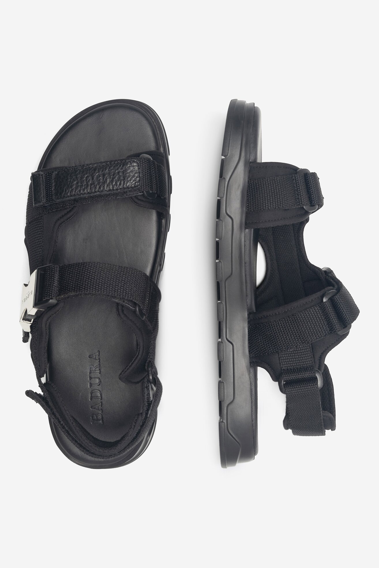 Szandál Badura MOTTU-01 MI08 FEKETE