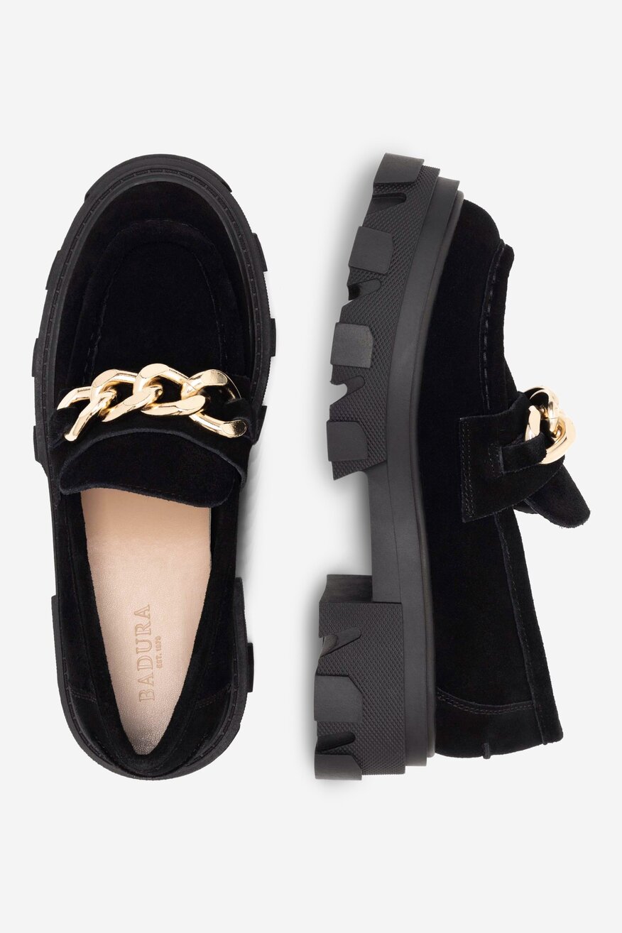 
                Badura - Loafersy skórzane - 5905588141891