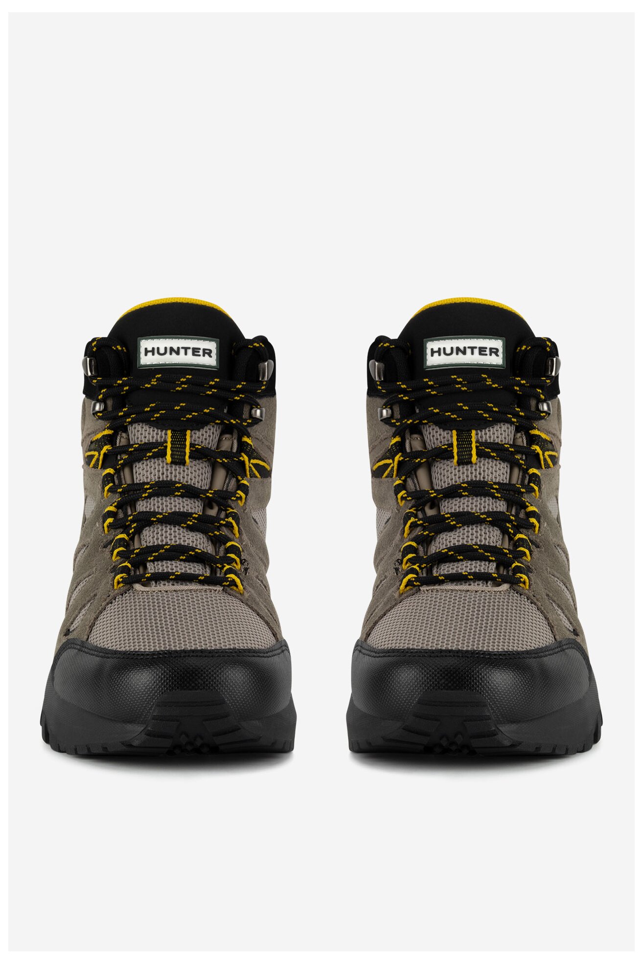 Túracipő HUNTER MASON MID HIKER WP SÖTÉTBÉZS