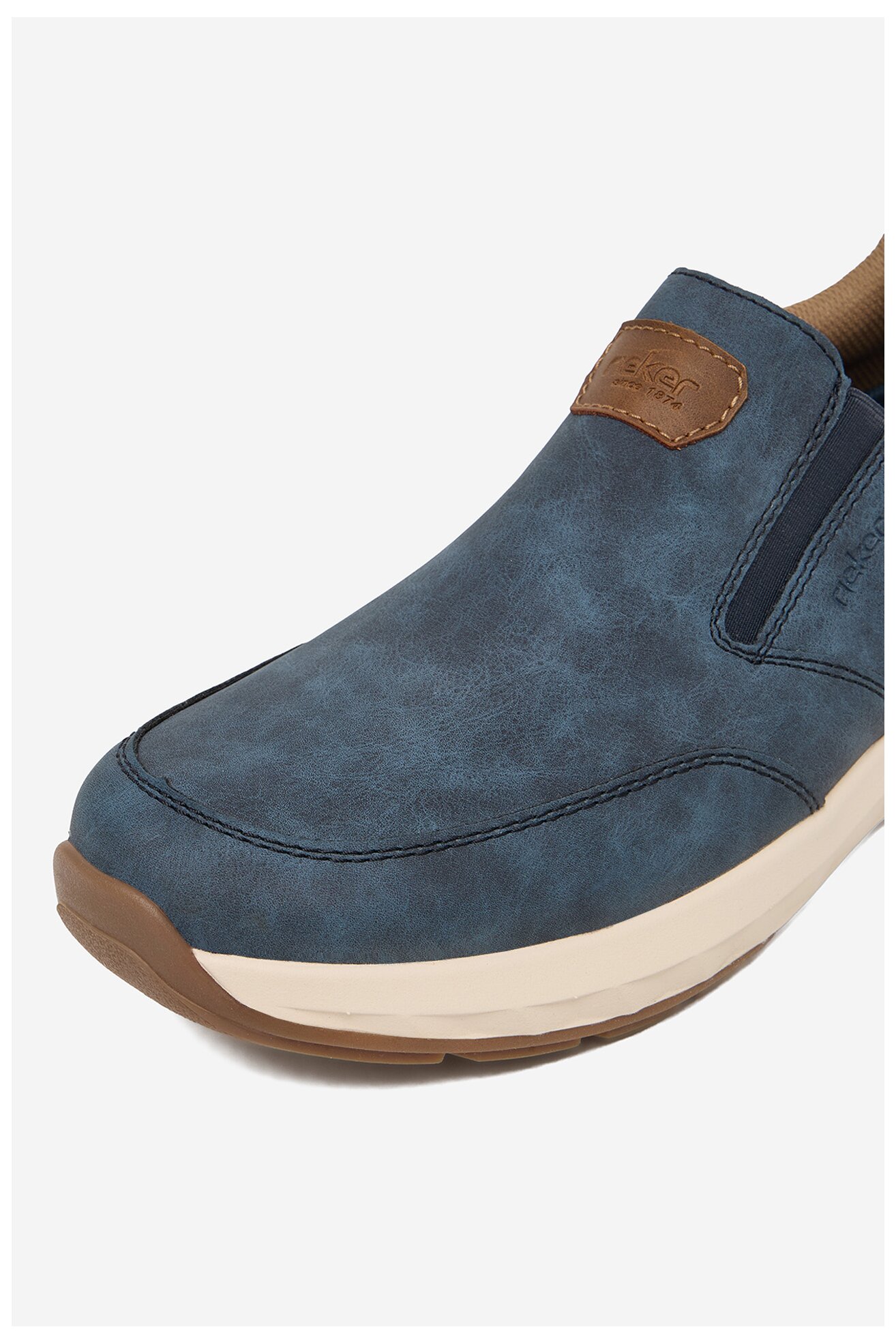 Półbuty Rieker CEO-11550-15 Jeansowy