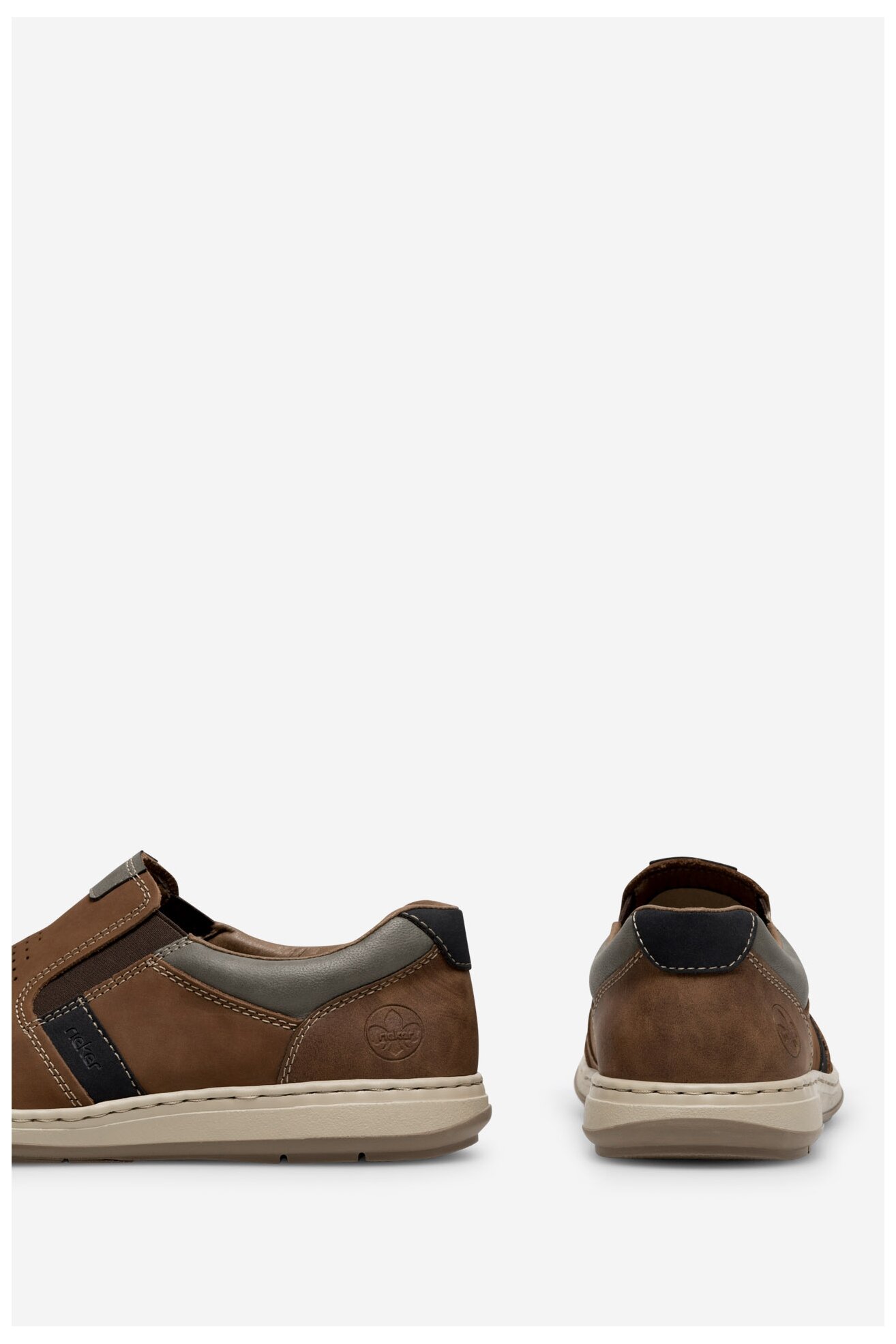 Половинки обувки Rieker 17371-25 КАФЯВ