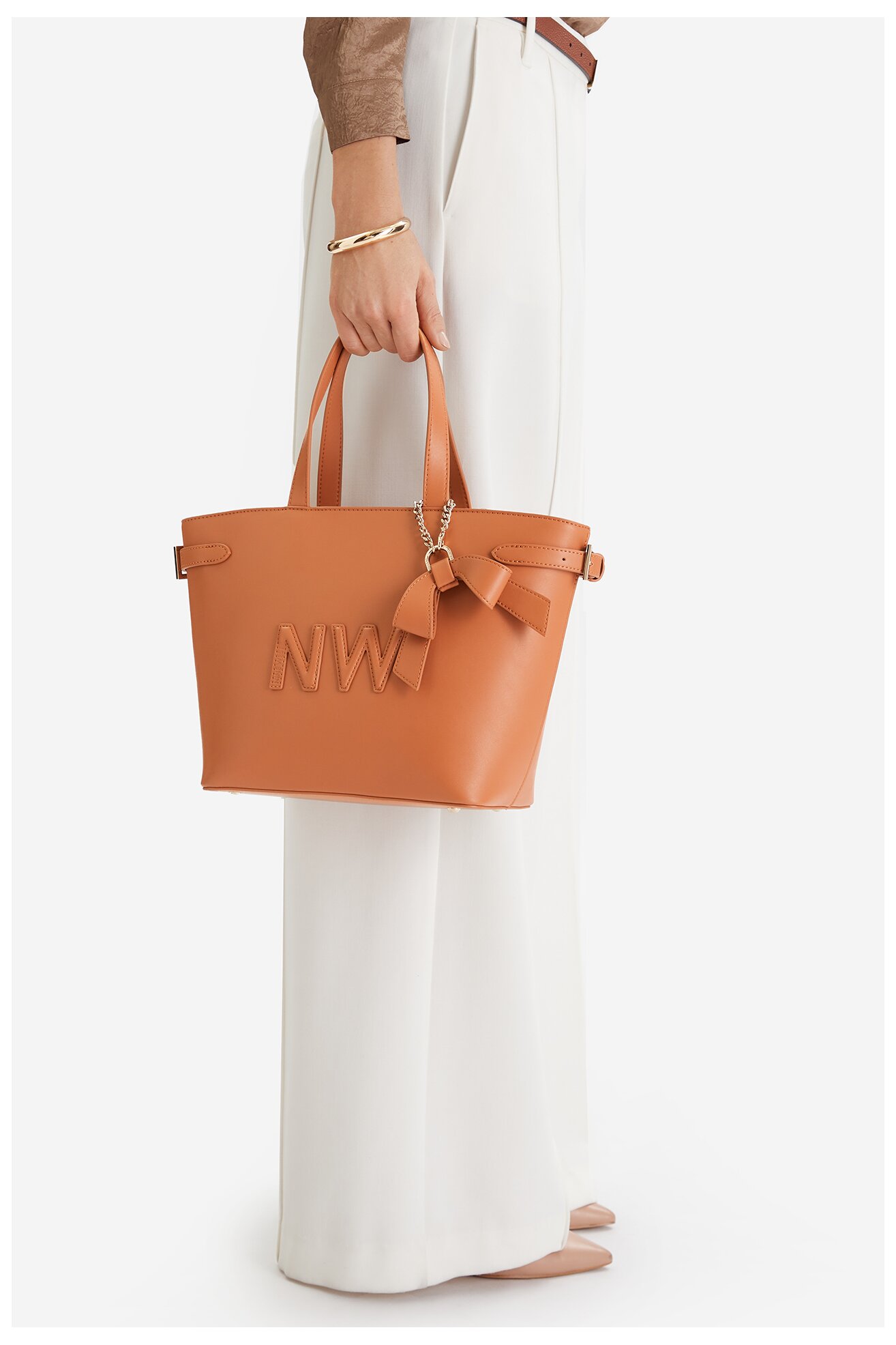 Дамска чанта NINE WEST EO-LIRA-LX20086B КАМЕЛ