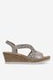Szandál Rieker 61916-91 EZÜST