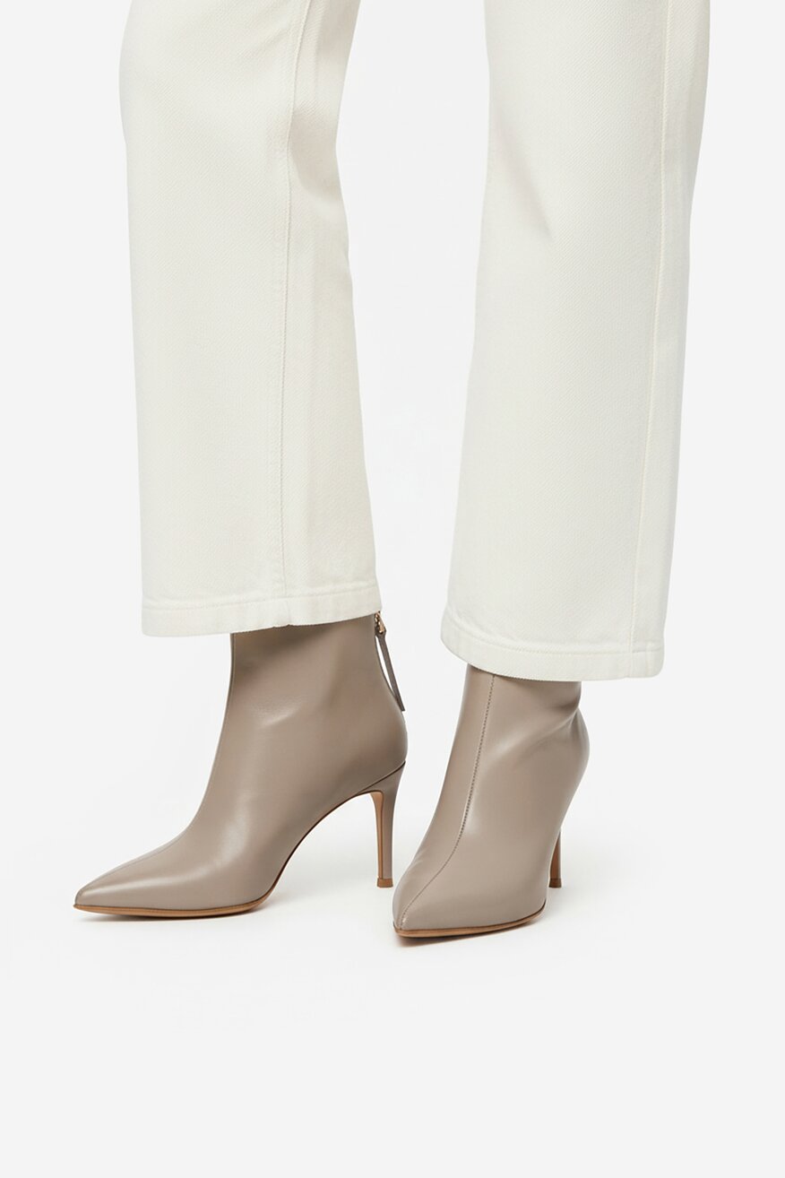 
                EVA MINGE - Botki skórzane - 5906751409404