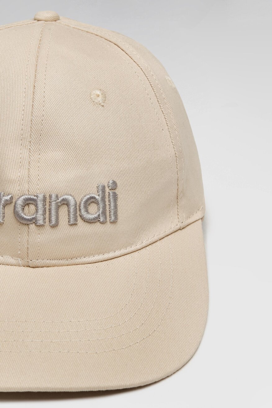 Sprandi - Czapka z daszkiem pastelowa beżowa - 5904248660291