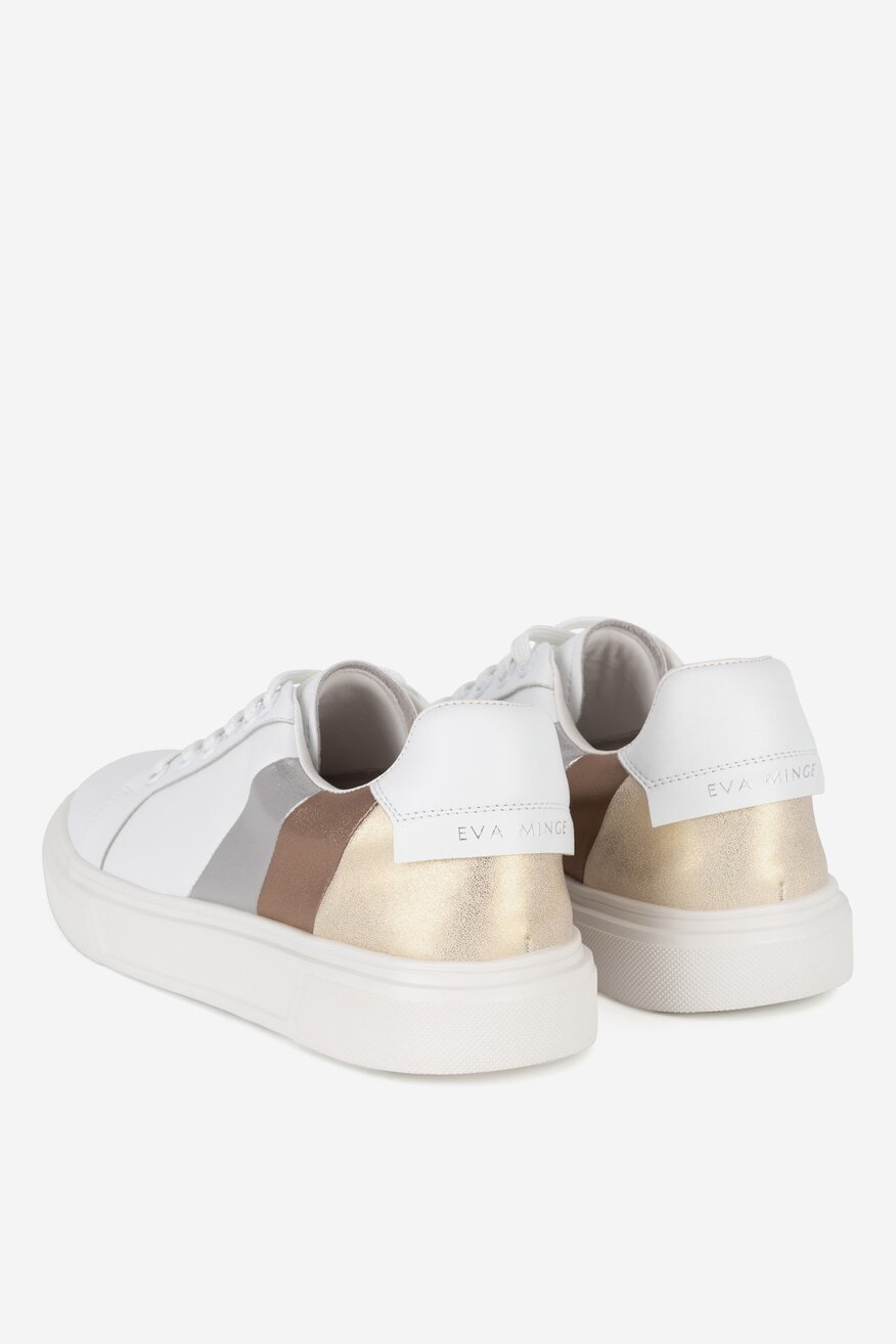 Sneakerși EVA MINGE ALB - 5905588373551