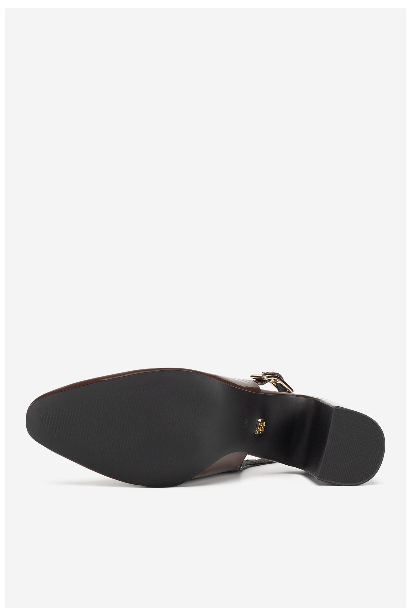 Елегантни обувки Gino Rossi JORDANA-115997 ТЪМНОКАФЯВ