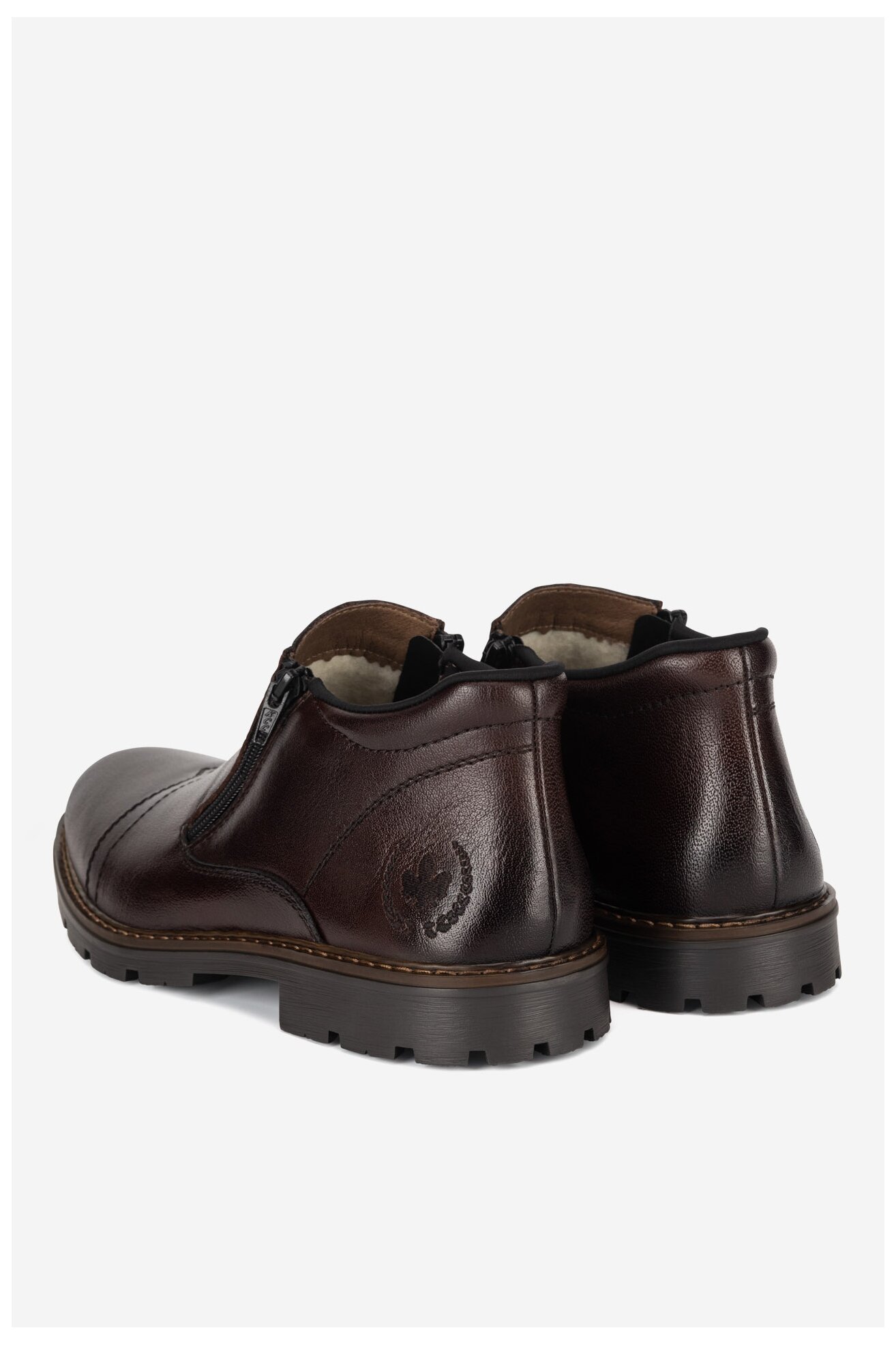 Kratke čizme Rieker 12194-25 BRAON