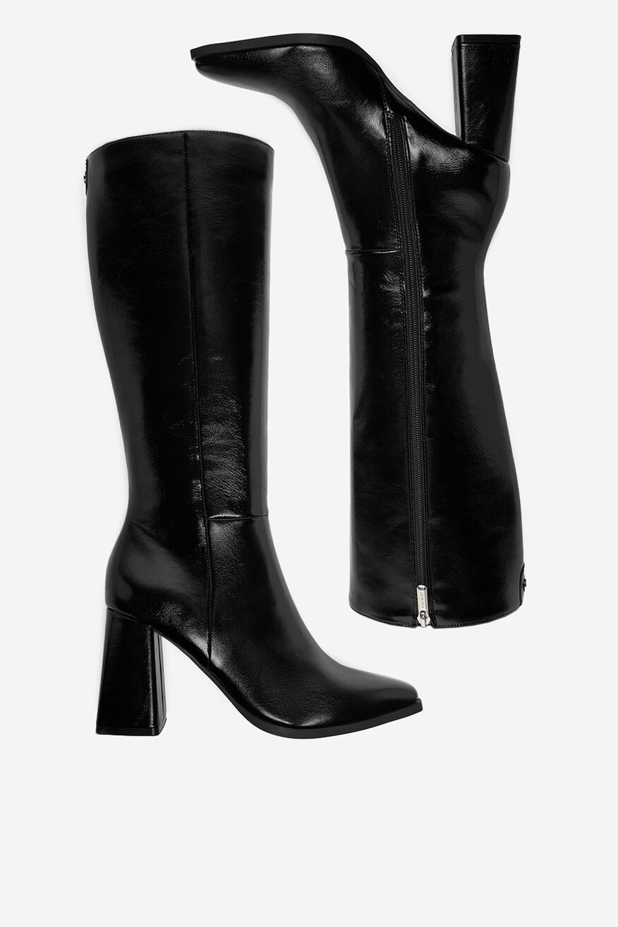 
                        Kozaki NINE WEST CEO-ZEINA-01 Czarny - 5906751416648