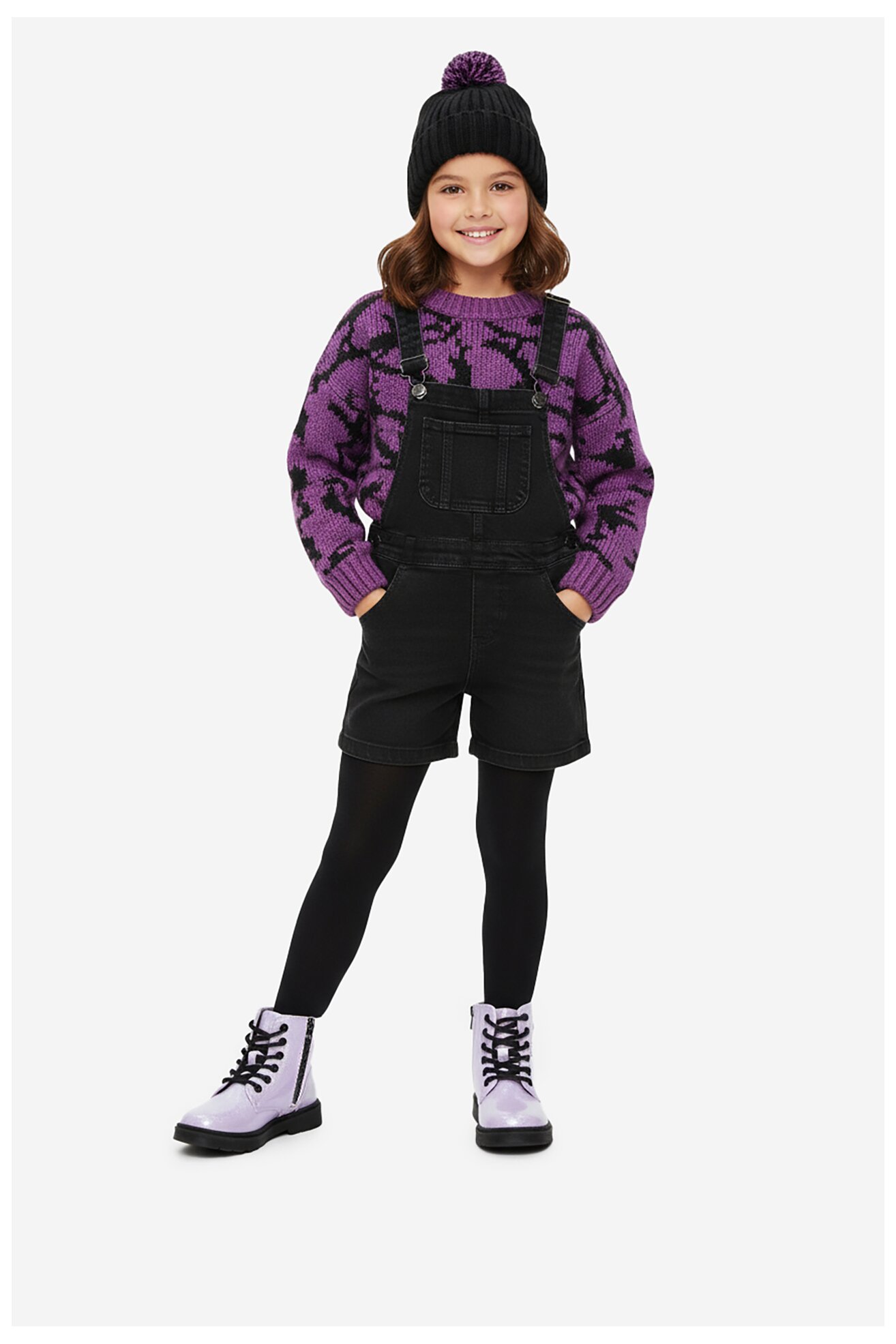 Черевики DeeZee CEO-CM241118-20 СВІТЛО-ФІОЛЕТОВИЙ