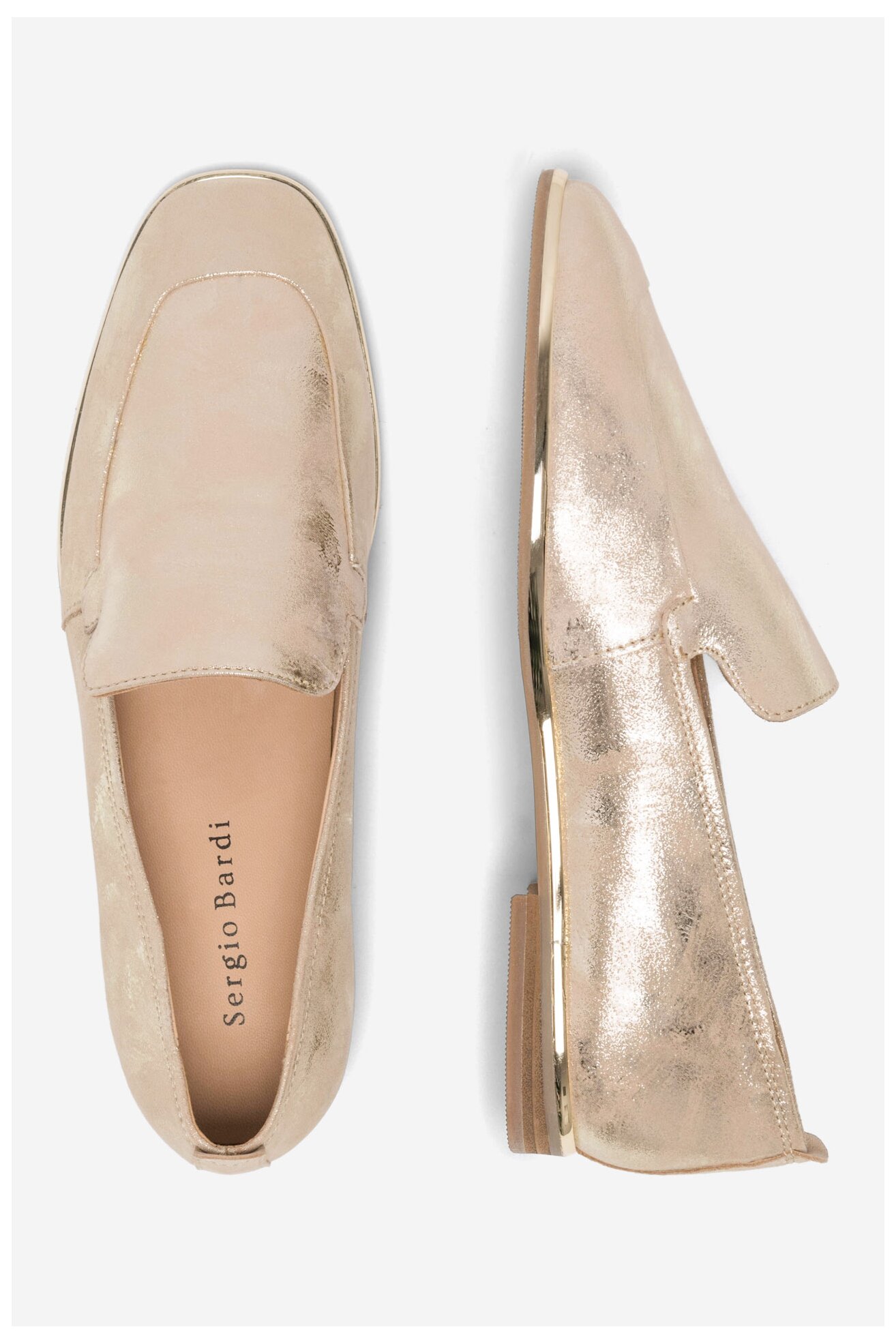 Mokasyn Sergio Bardi WB-D1066-01SB Złoty