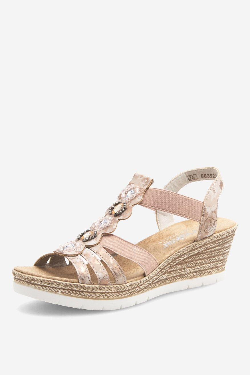 
                Szandál Rieker RÓZSASZÍN - 2230056171647