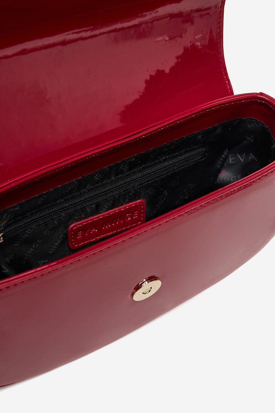 Дамска чанта EVA MINGE БОРДО - 5906751330678