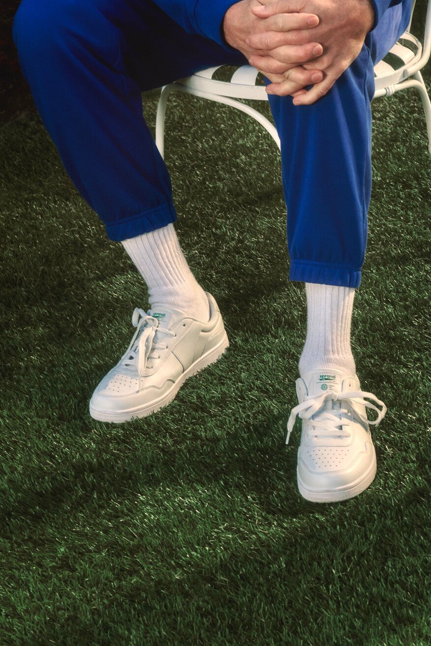 Sprandi - Obuwie sportowe pastelowe białe - 5904248438043