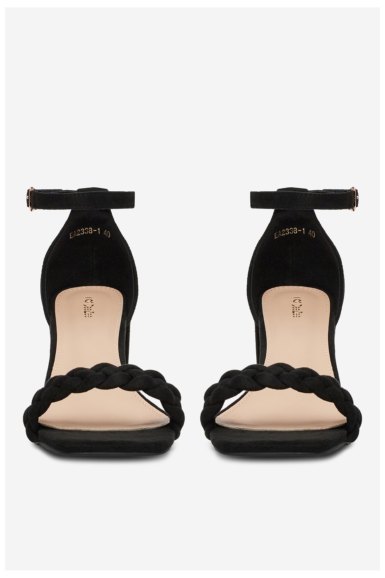 Sandały DeeZee EA2338-1 Czarny