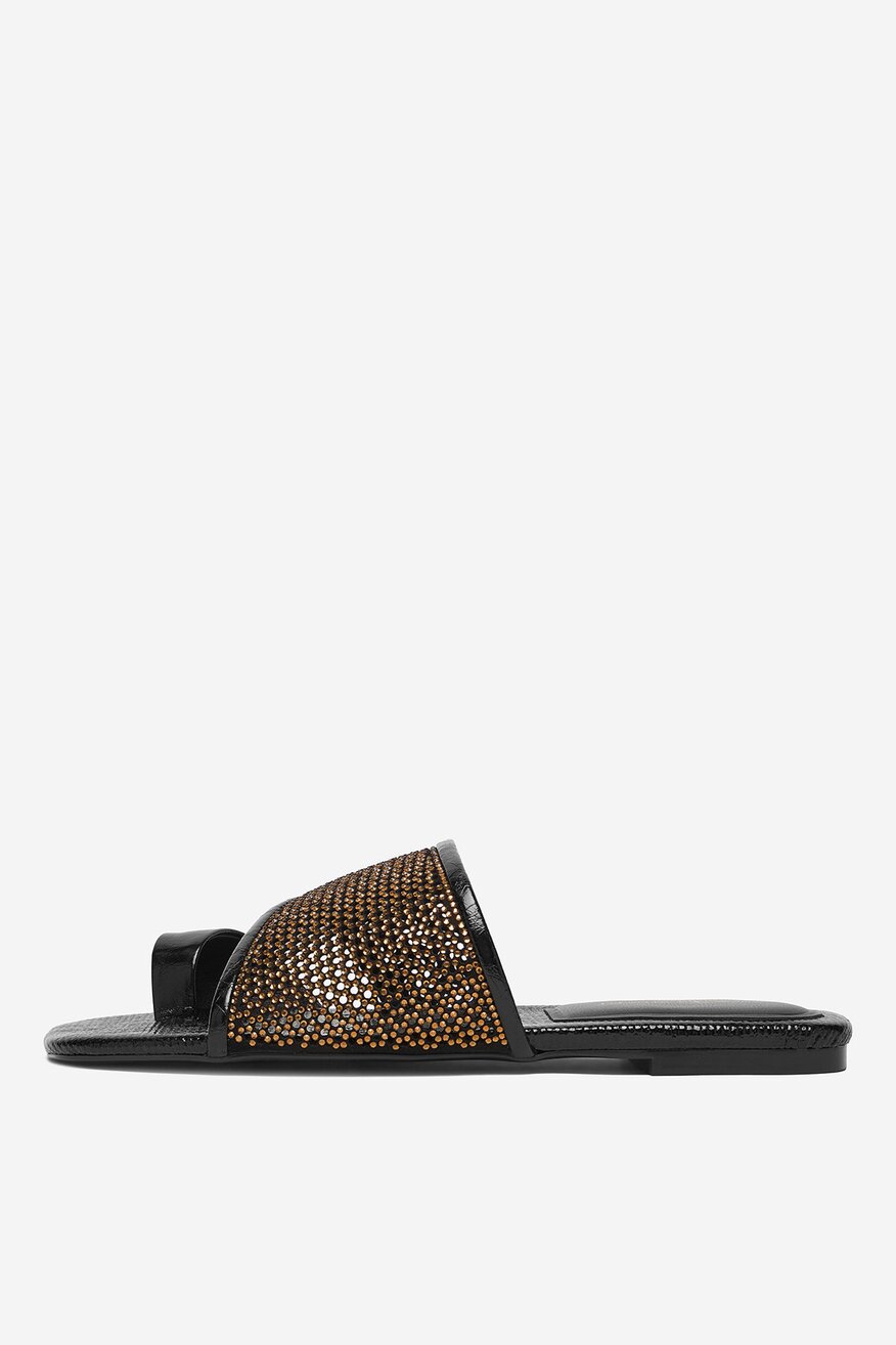 EVA MINGE - Japonki skórzane - 5906751804384