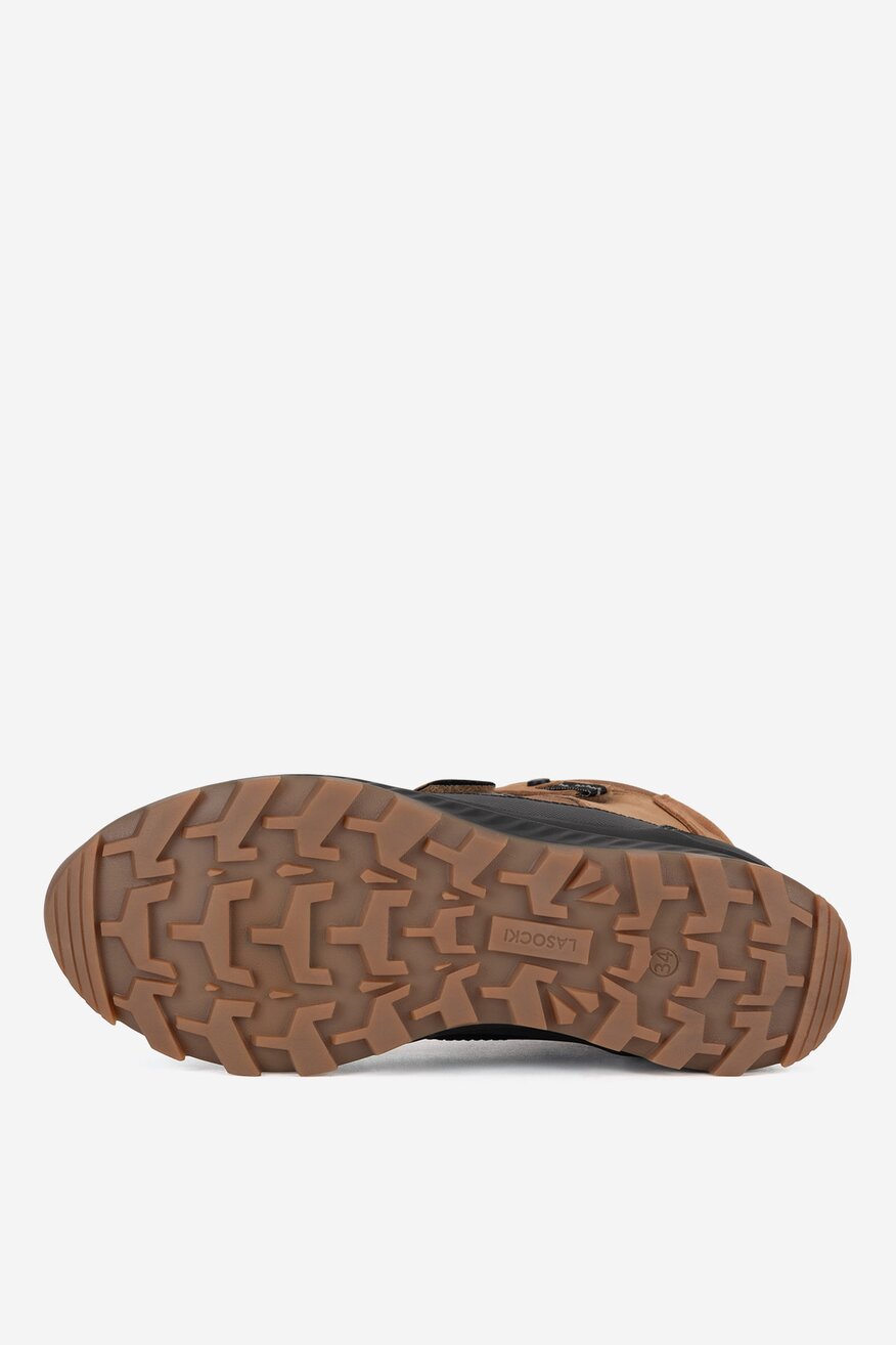 Šněrovací vyšší obuv Lasocki Young CAMEL - 5905588938590
