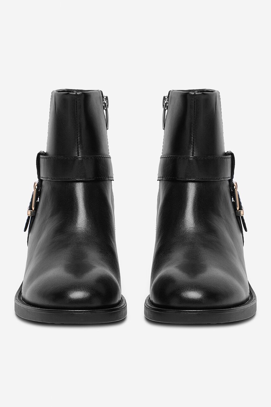 Mexx - Botki skórzane - 5906751410615