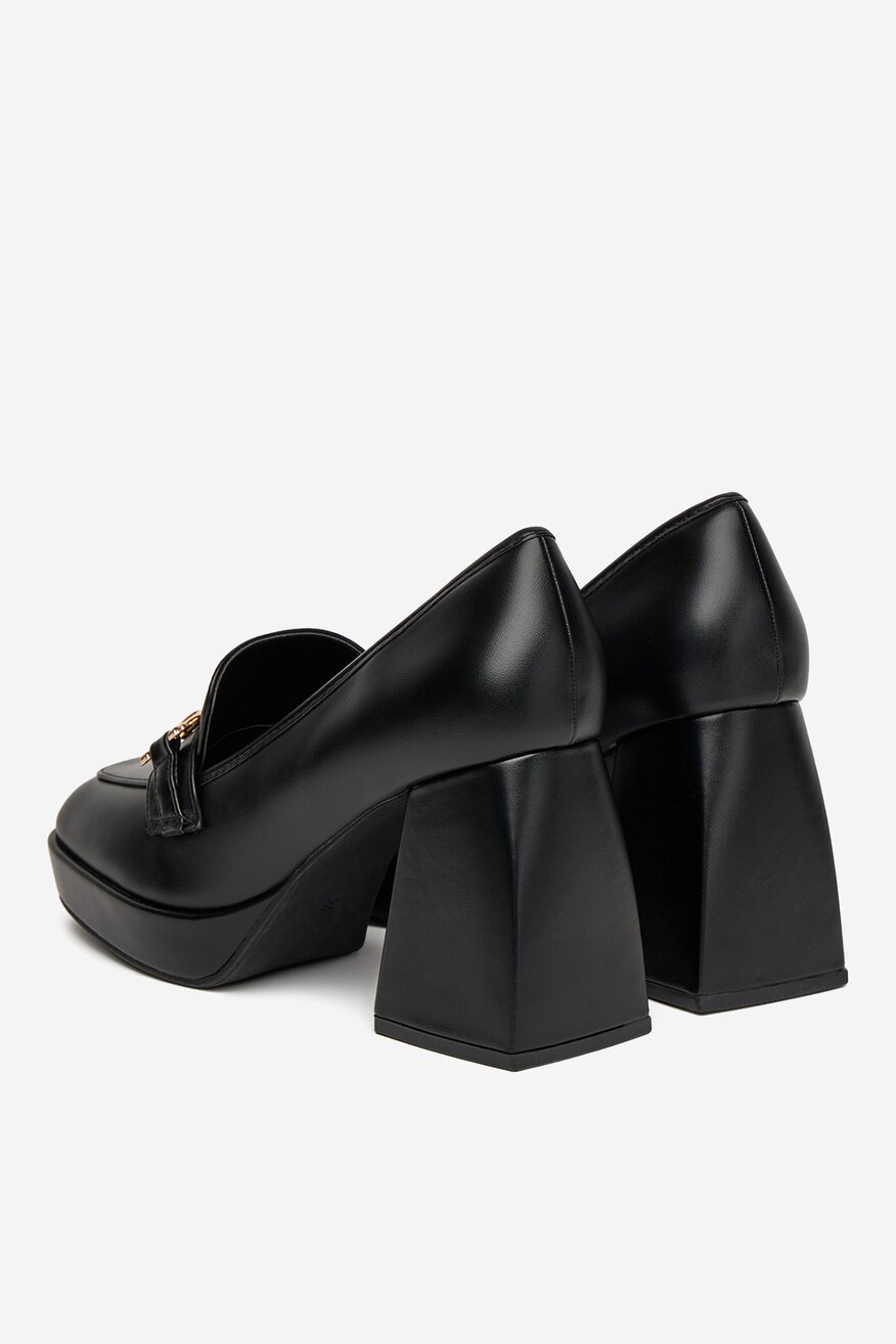 DeeZee - Loafersy na obcasie - 5904410821390