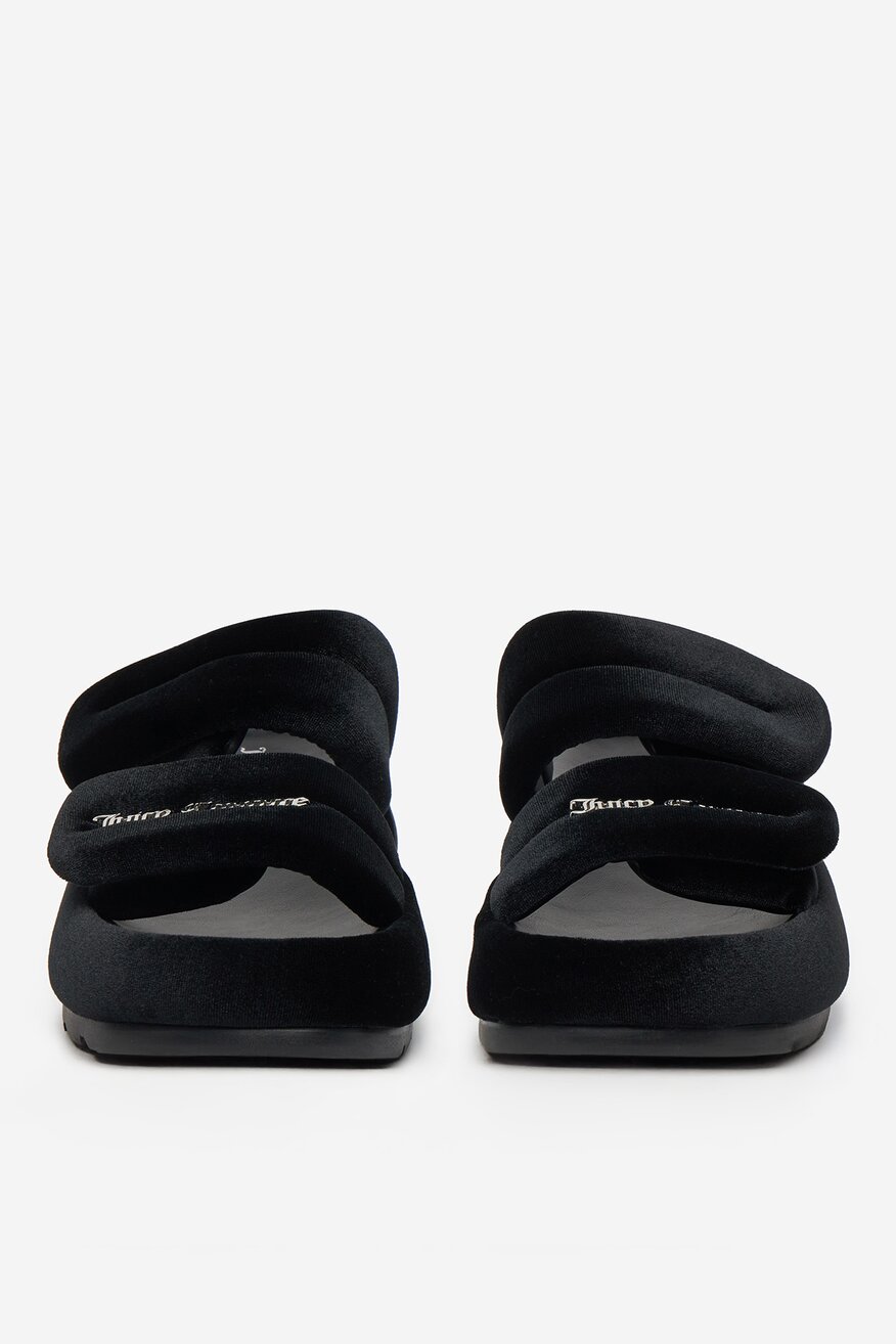 Pantofle Juicy Couture ČERNÁ - 5906751042243