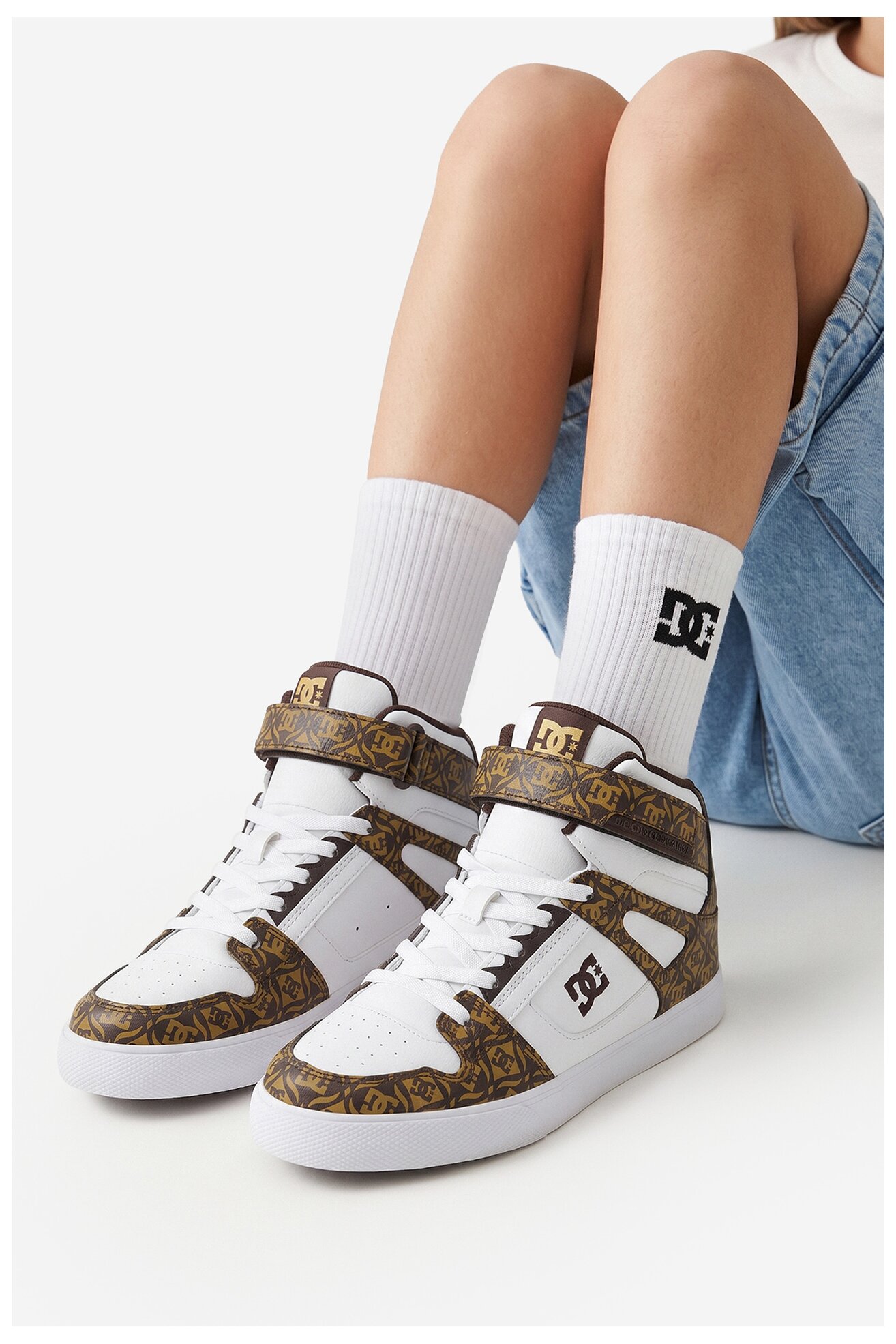 Obuwie sportowe DC Shoes EO-PURE HIGH-TOP SE EV SN DC01796210 MIX