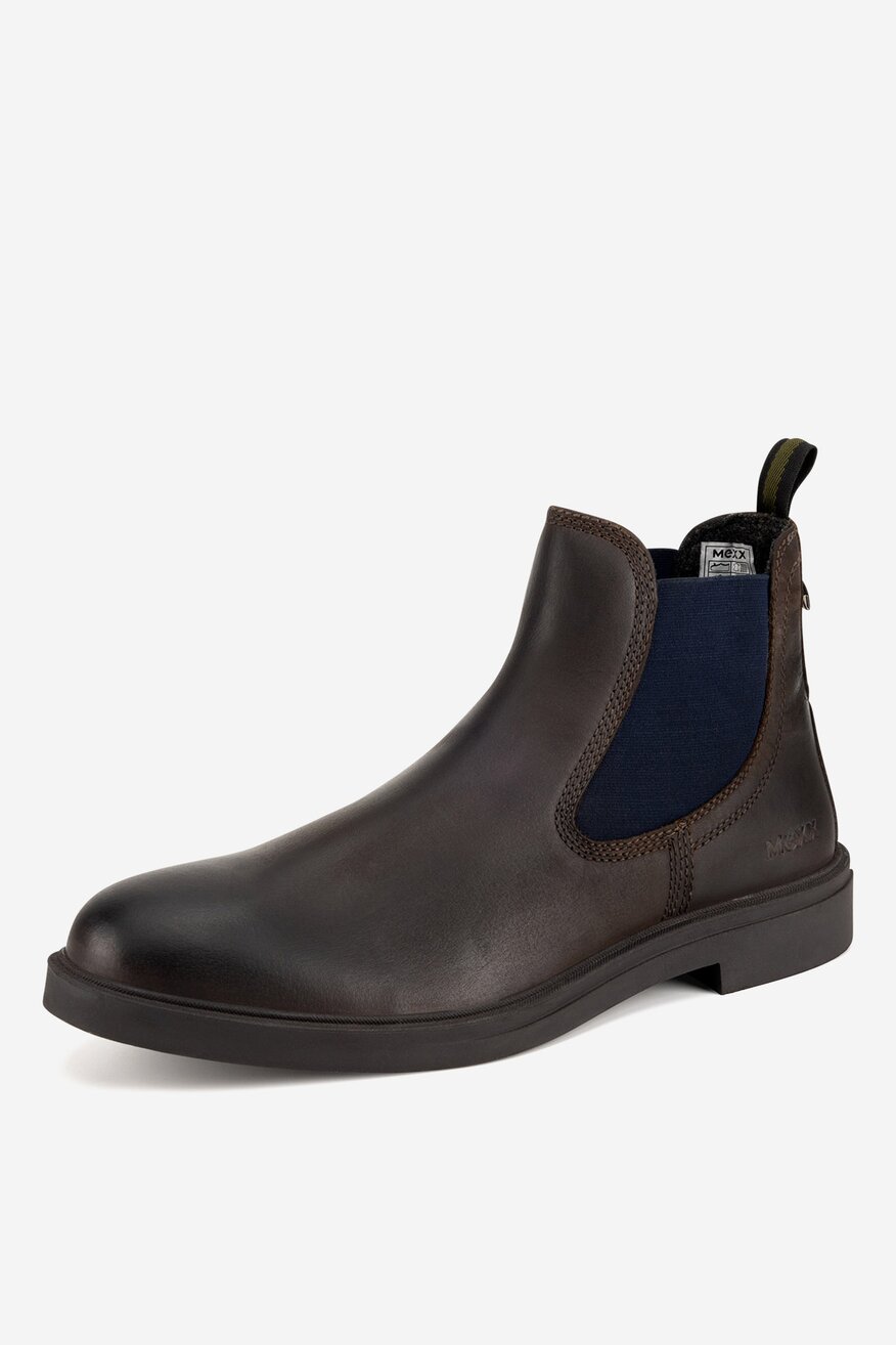 Mexx - Sztyblety skórzane ocieplane - 5903419549137