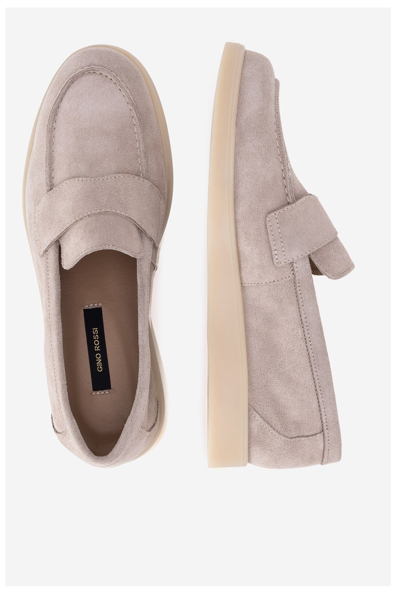 Mokasyn Gino Rossi ELIA-E25-26281 Beżowy