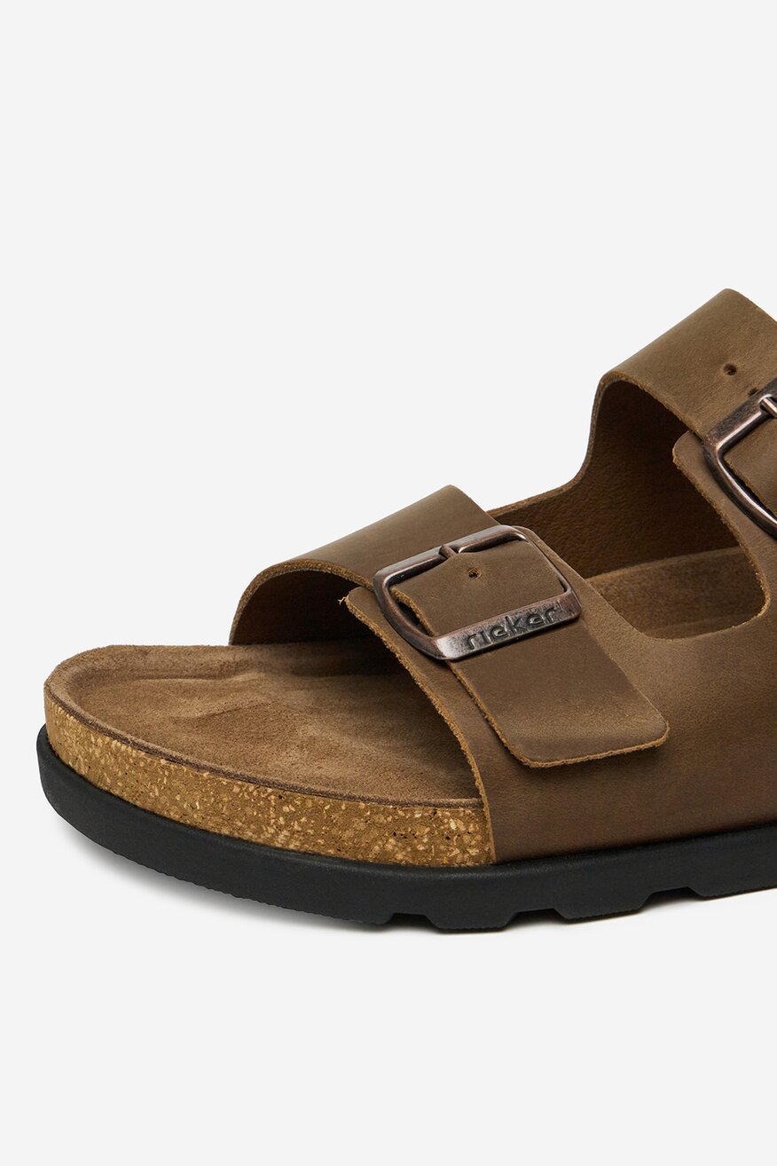 Джапанки Rieker ТЪМНОБЕЖОВ - 5906751768587