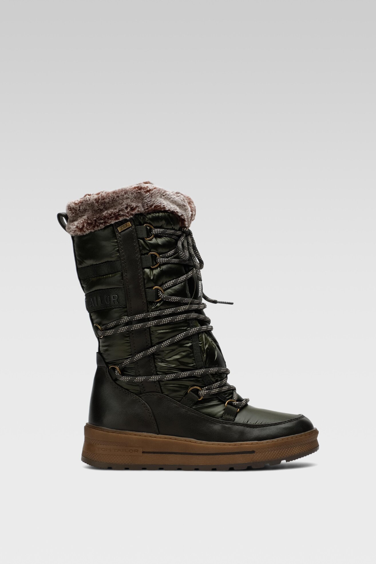 Kozaki Tom Tailor 4291206 Khaki