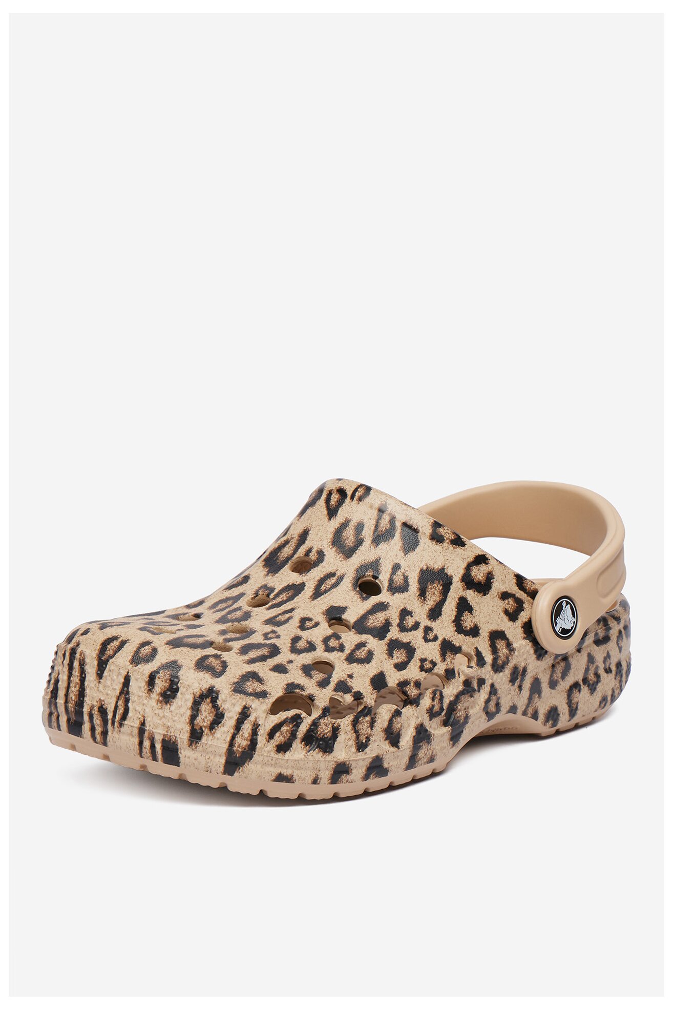 Klapki basenowe Crocs C-BAYA SEASONAL PRINTED CLOG 206230-2UA Brązowy