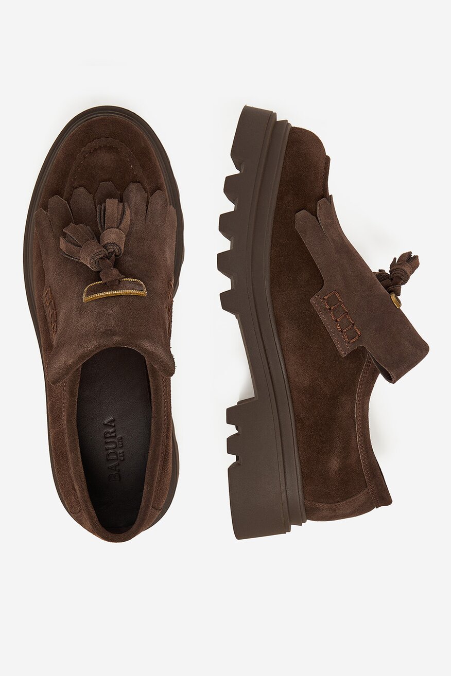 Mocasini Badura MARO ÎNCHIS - 5906751309681