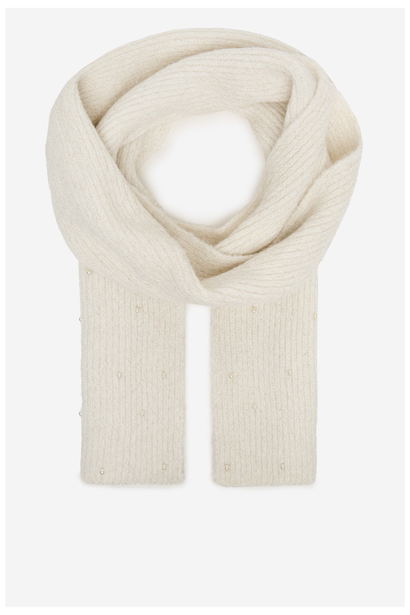 Дамски шал NINE WEST CEO-NW-W4-001-AW25 БЯЛ