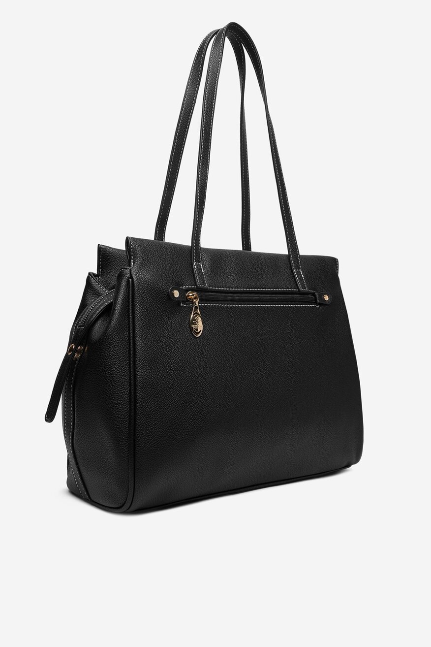 
                Дамска чанта Beverly Hills Polo Club ЧЕРЕН - 5906751599440