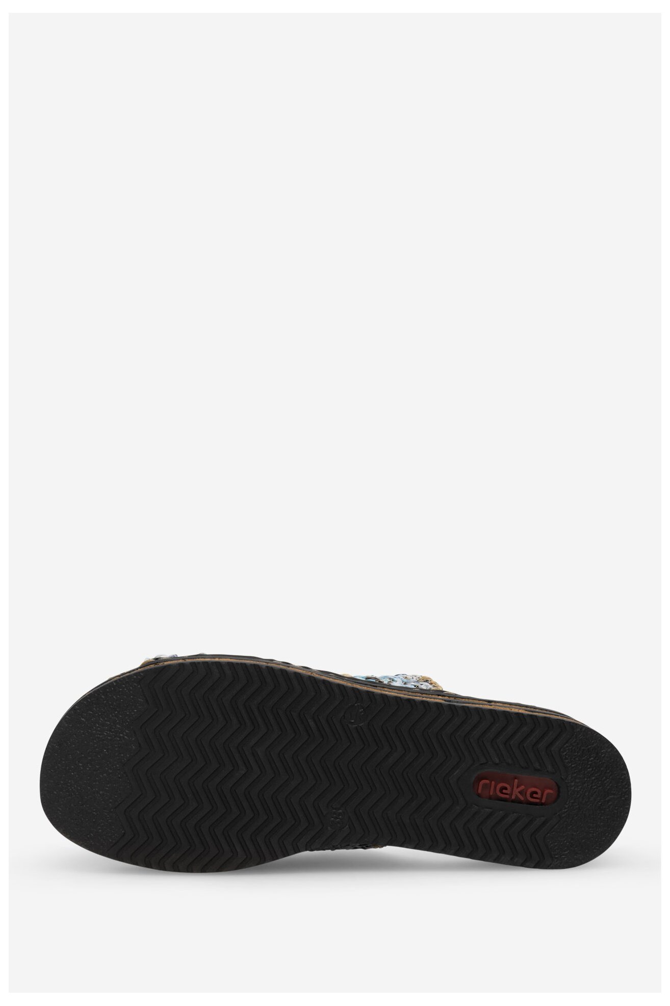 Klapki Rieker 62968-90 Niebieski