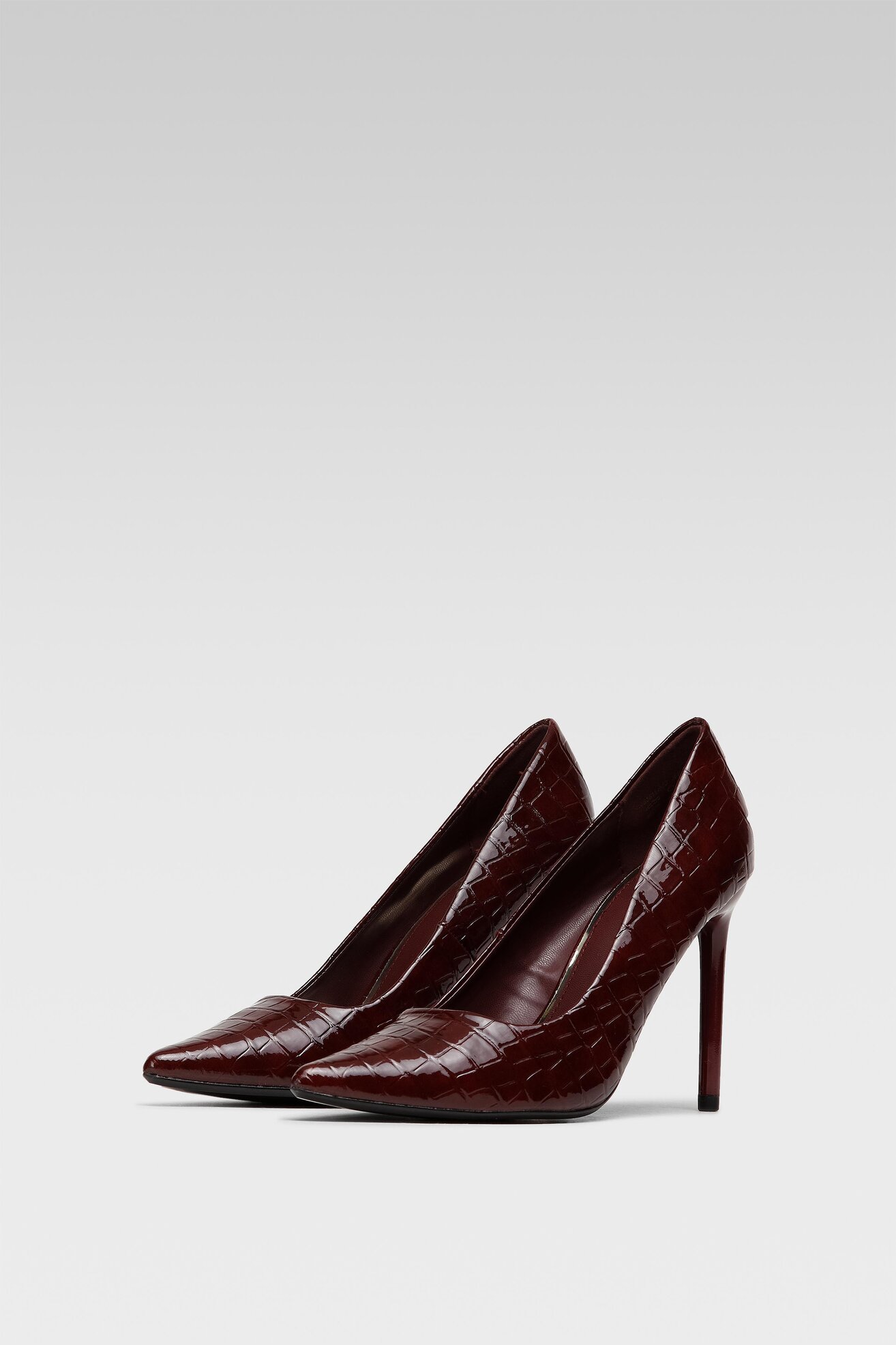 Czółenka Quazi LS5611-02D Bordowy