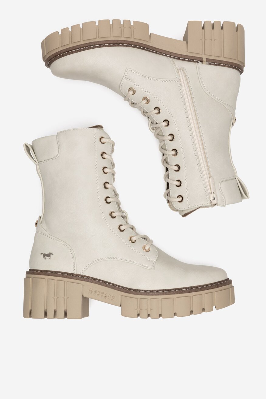 
                Боти Mustang БЯЛ - 5905588863731