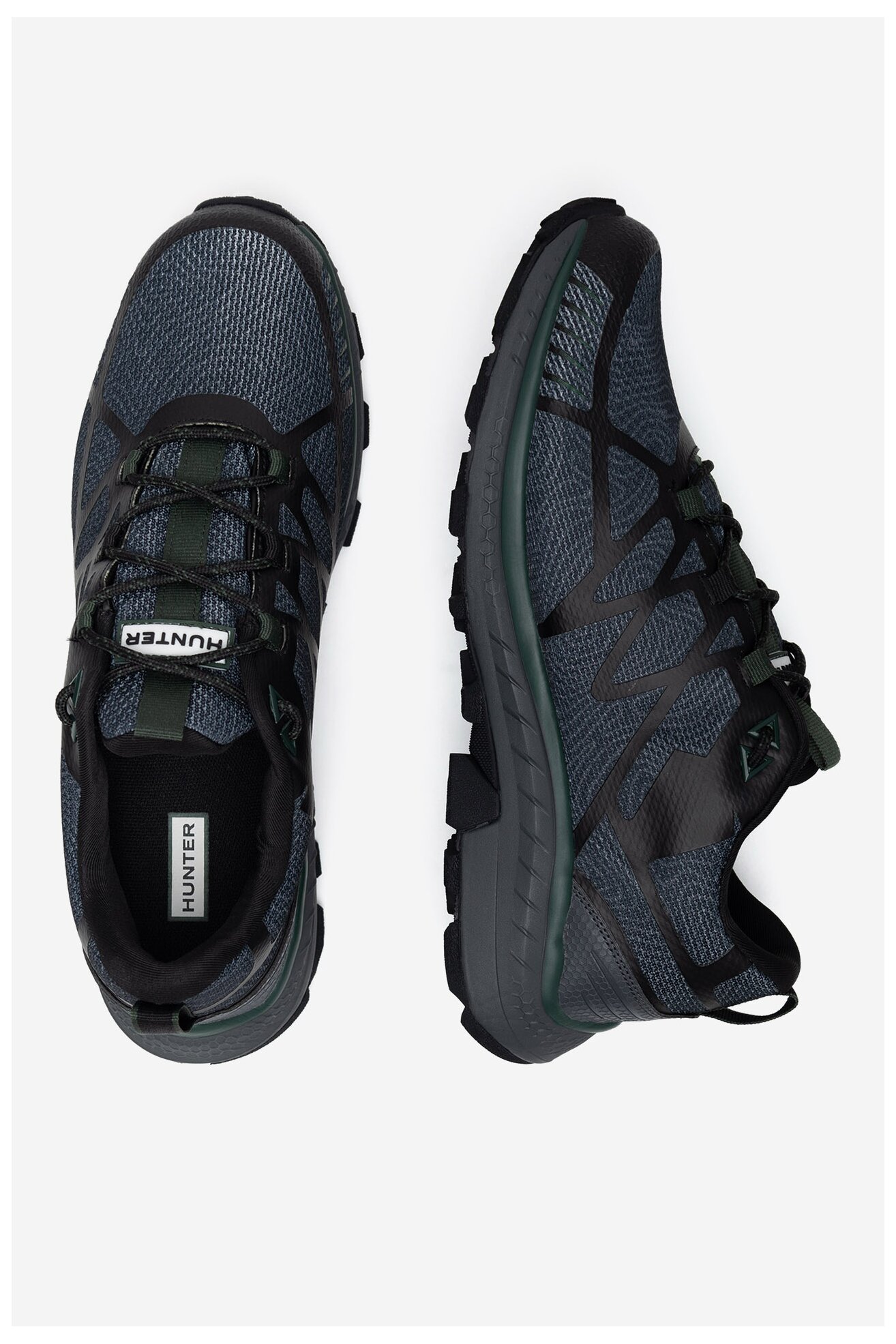 Túracipő HUNTER MAKANA HIKER WP FEKETE