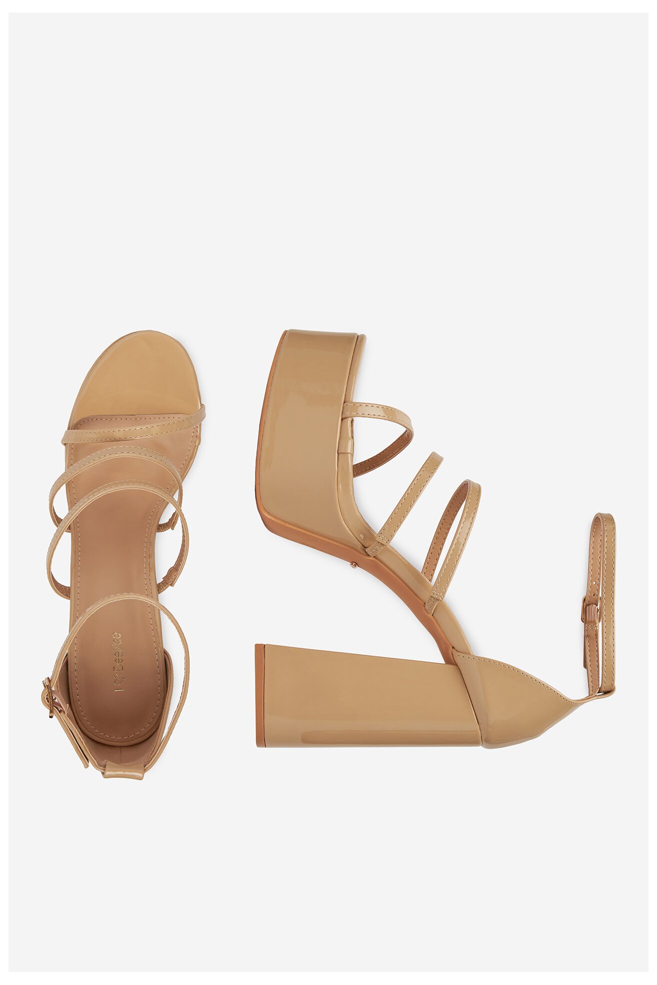 Sandály DeeZee F8914-34 BÉŽOVÁ