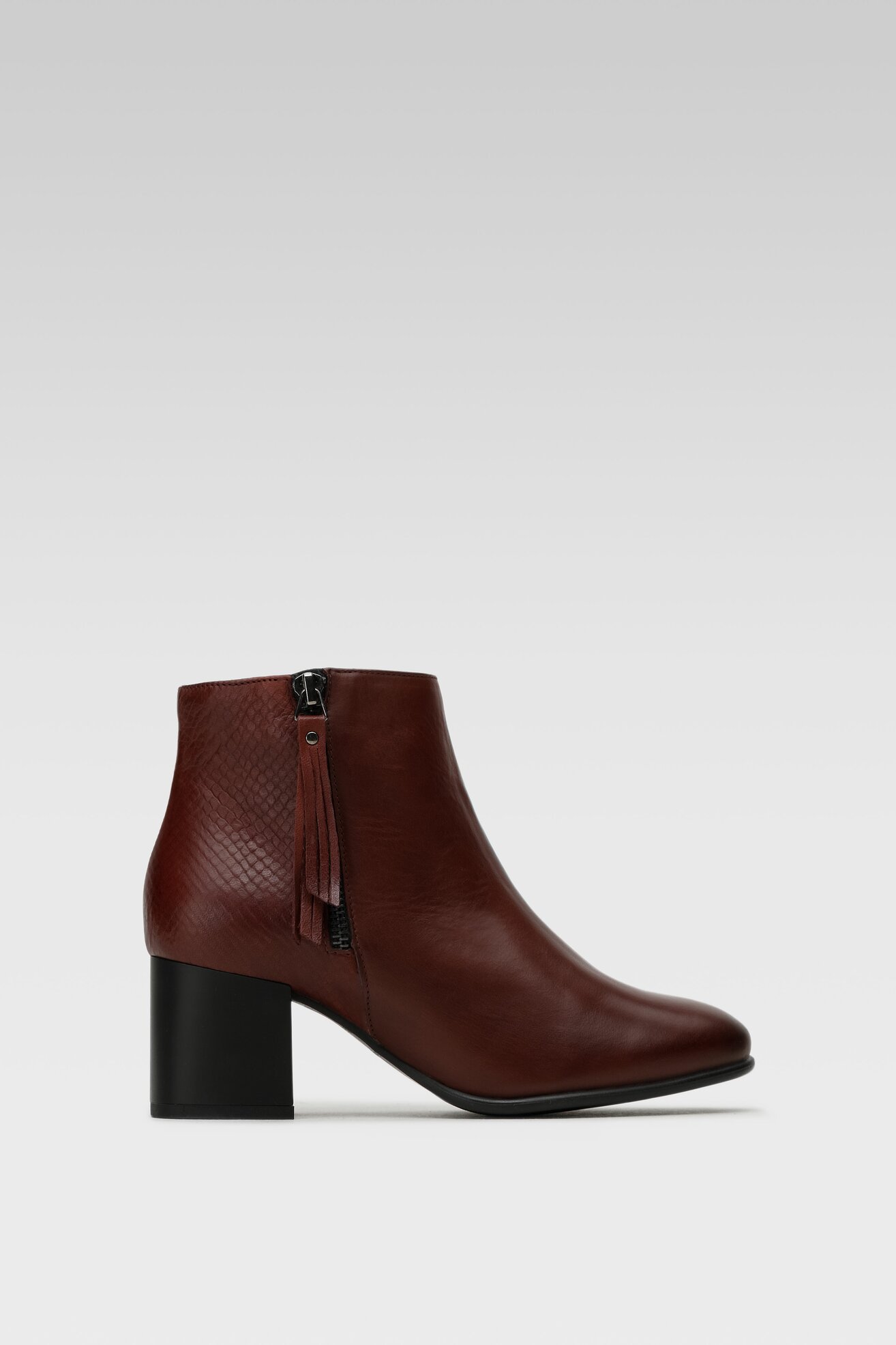 Botki Lasocki 3400-01 Bordowy