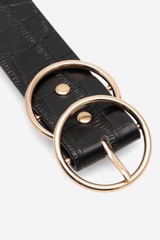 Ženski kaiš Jenny Fairy 4W2-005-AW23 CRNA