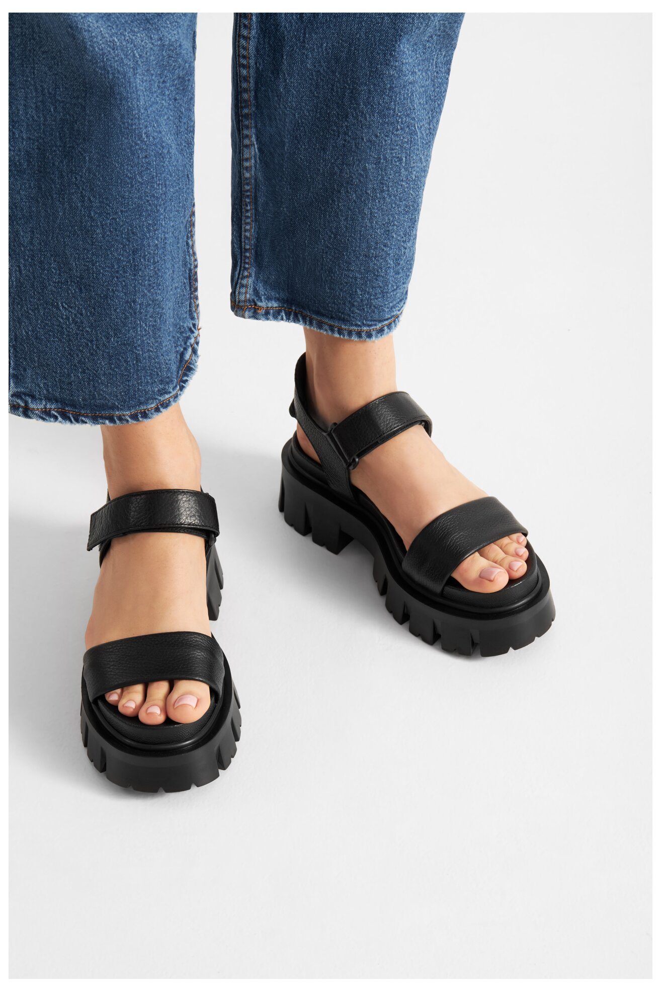 Sandale Badura 22SS56 NEGRU