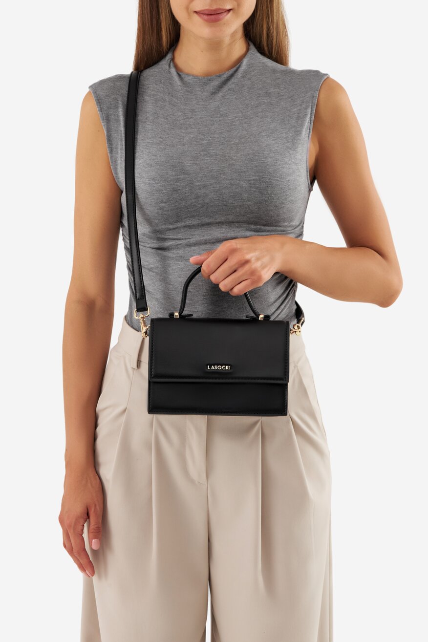 Lasocki - Torebka mała z doczepianym paskiem - 5905588773245