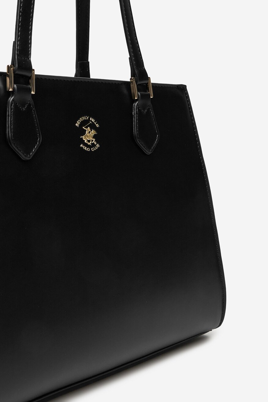 Geantă de mână Beverly Hills Polo Club NEGRU - 5906751324820