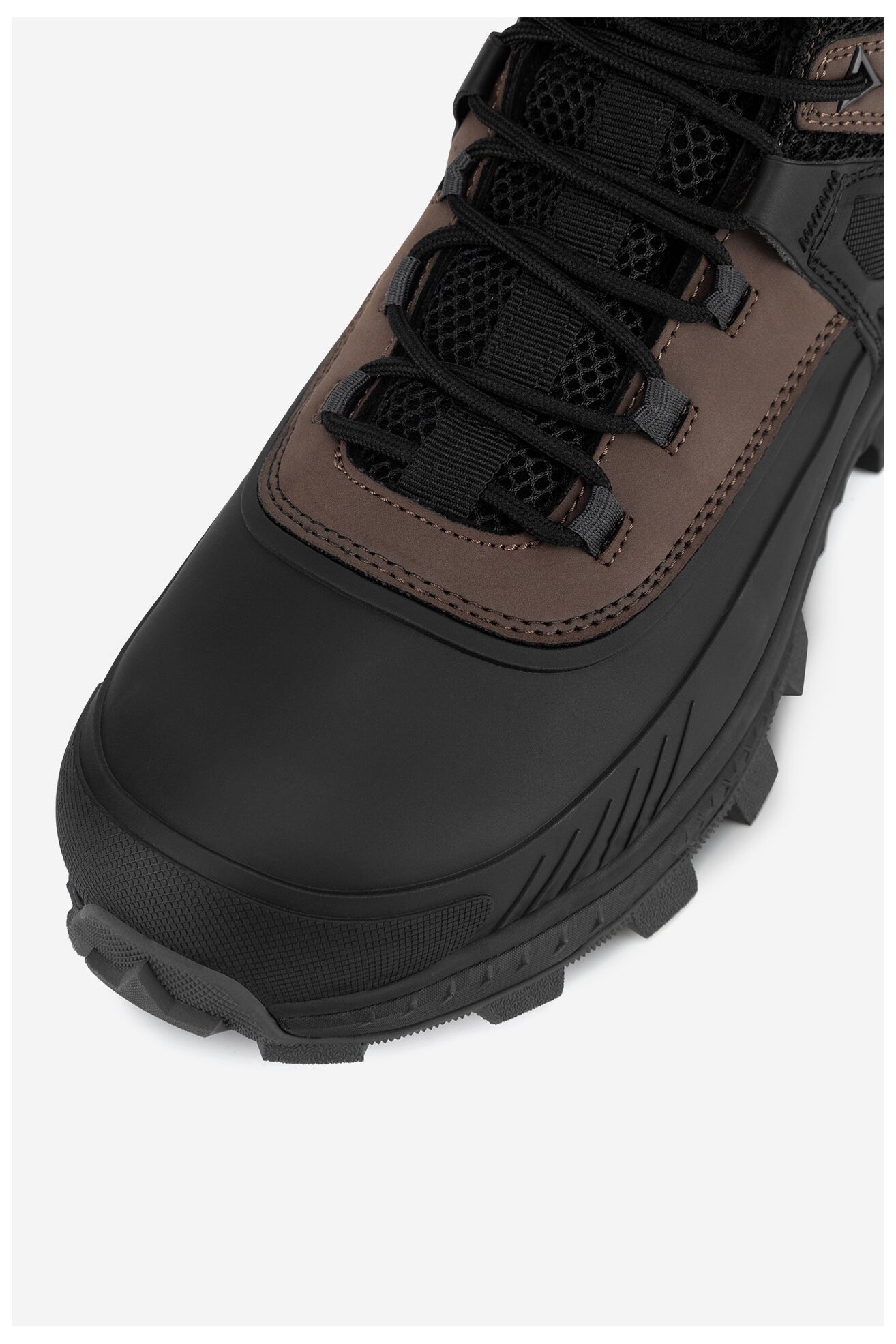 Túracipő HUNTER AWW EVERGREEN SNOW HIKER WP BARNA