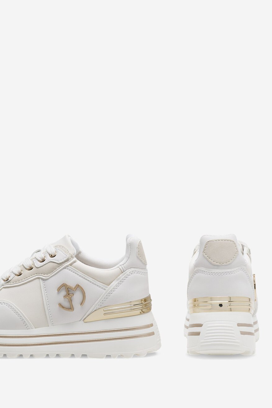 Sneakerși EVA MINGE ALB - 5905588475255