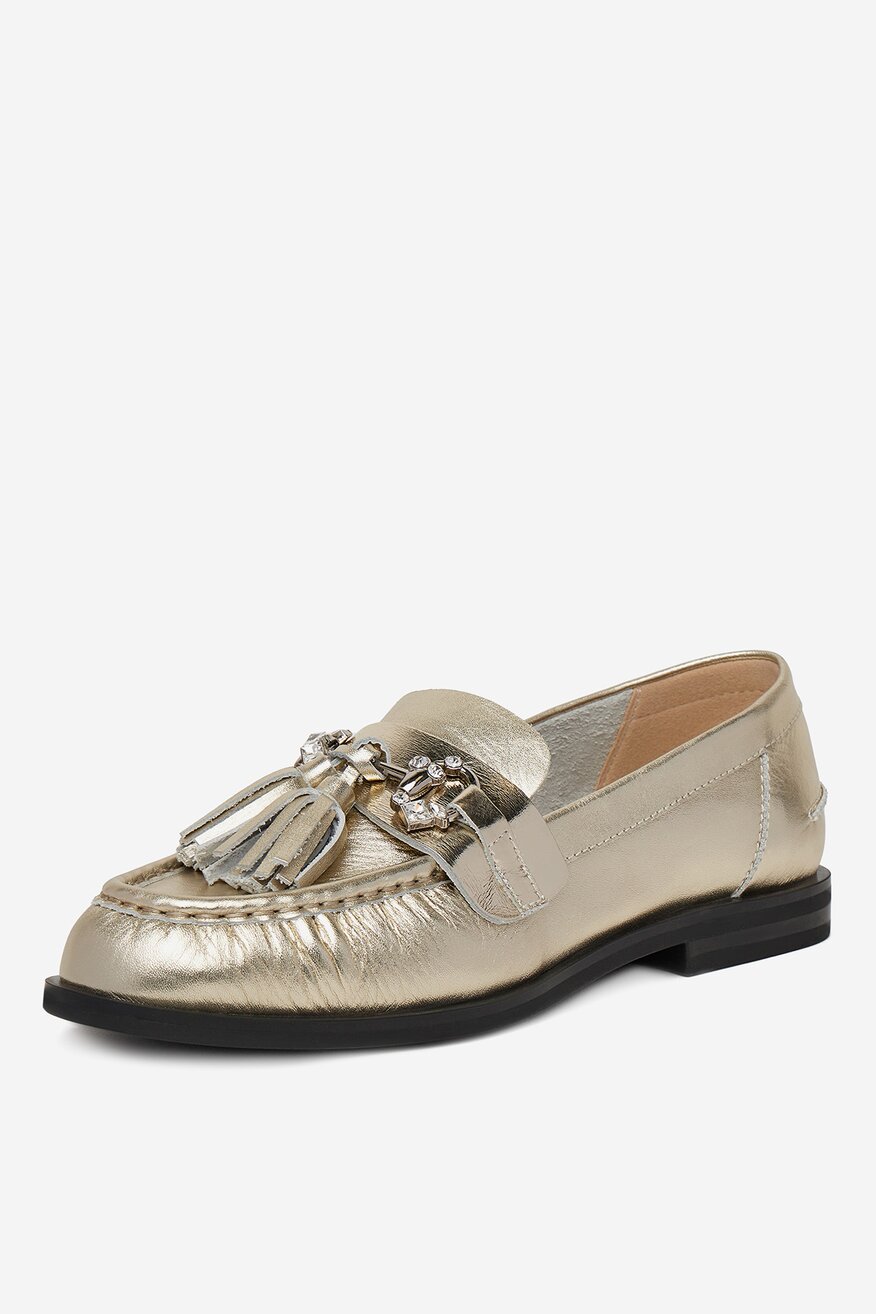 
                Мокасини EVA MINGE ЗОЛОТИЙ - 5903419904486