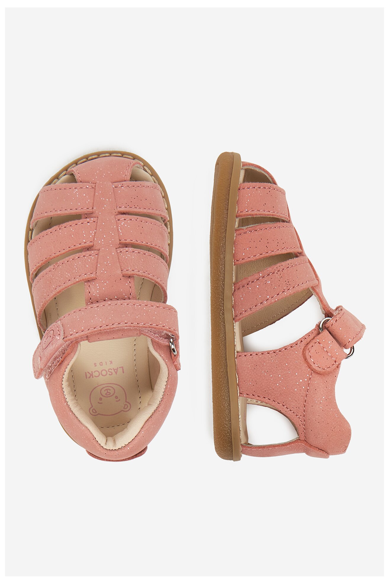 Sandały Lasocki Kids CEO-CI12-BOB-02(II)DZ Różowy jasny