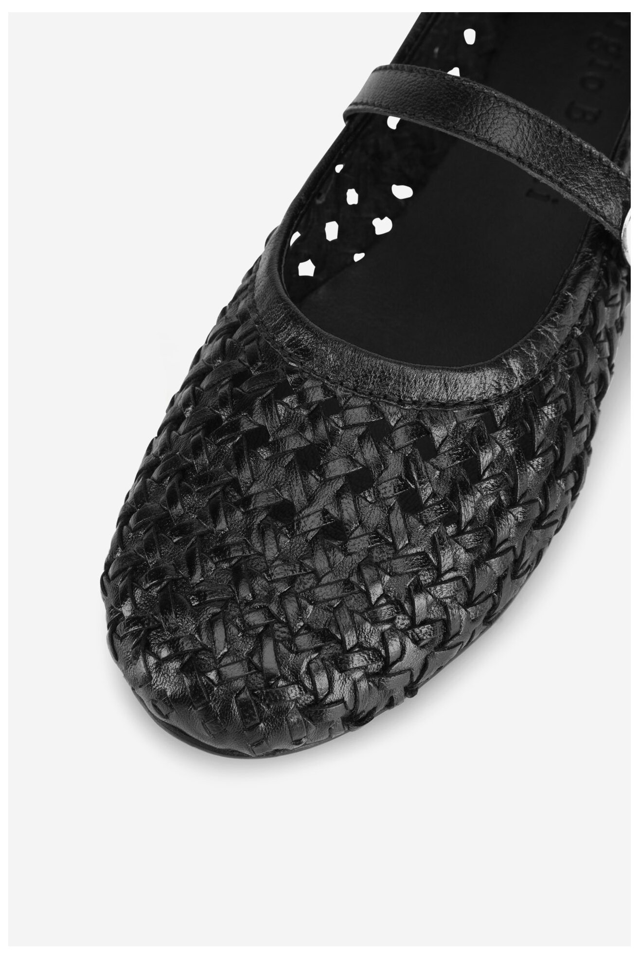 Baleriny Sergio Bardi WI45-F1104-01SB Czarny